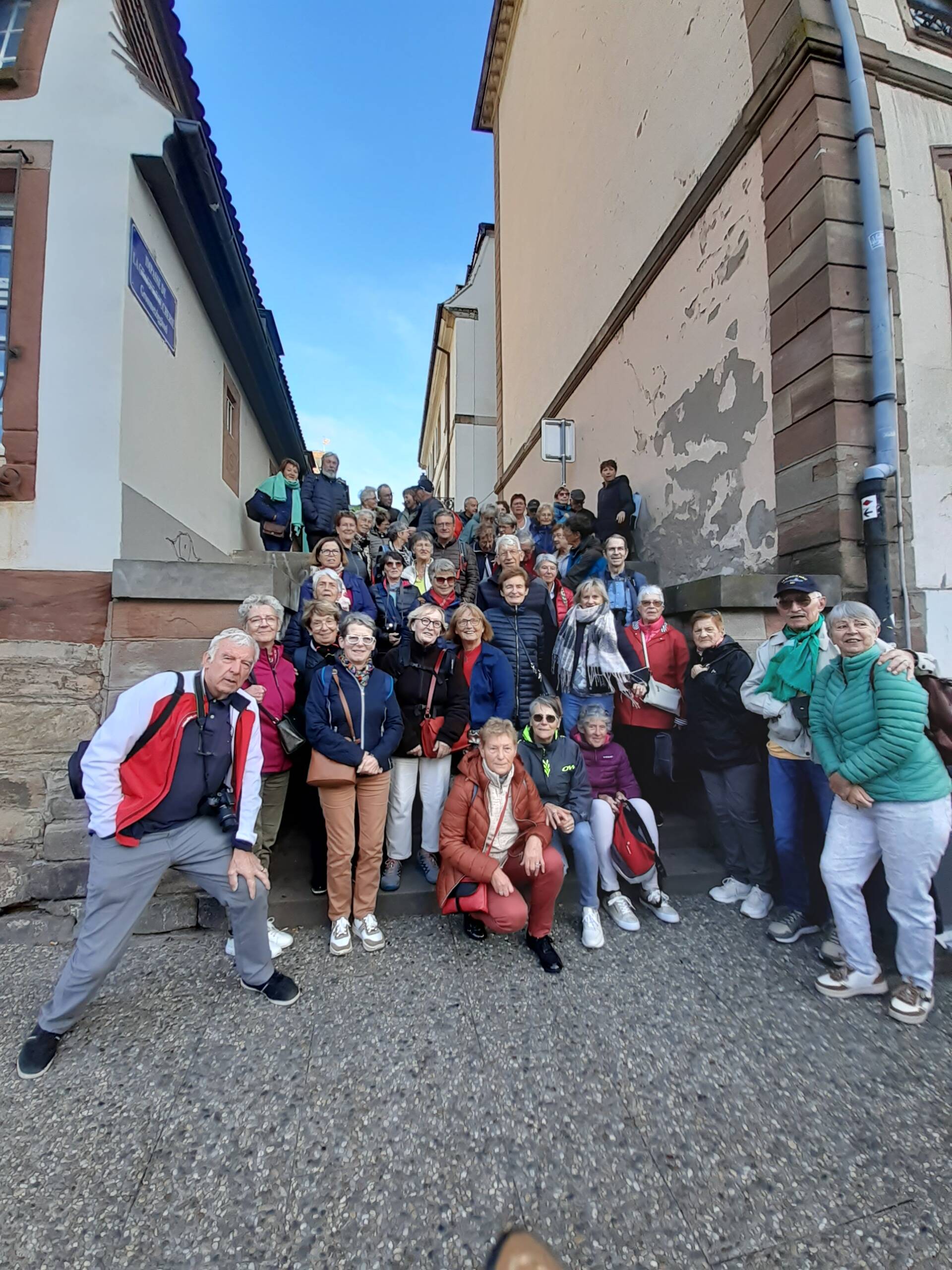Groupe à Strasbourg au retour de la croisière(1)